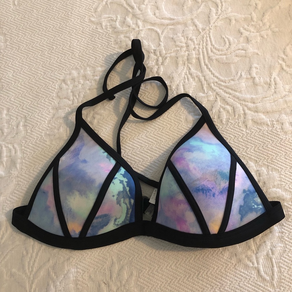 PINK Victoria’s Secret Tie Dye Bikini Halter Top